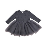 Ribbed Long Sleeve Tutu - Charcoal Comfy Collection 02 soll. the label