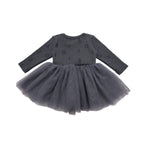 Ribbed Long Sleeve Tutu - Charcoal Comfy Collection 02 soll. the label