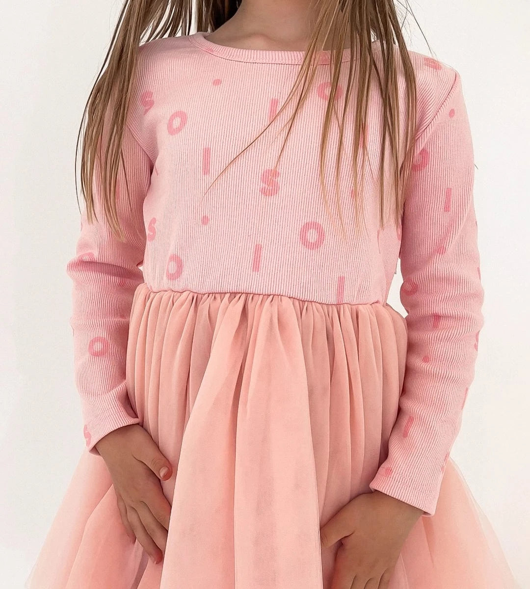 Ribbed Long Sleeve Tutu - Pink Comfy Collection 02 soll. the label