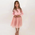 Ribbed Long Sleeve Tutu - Pink Comfy Collection 02 soll. the label