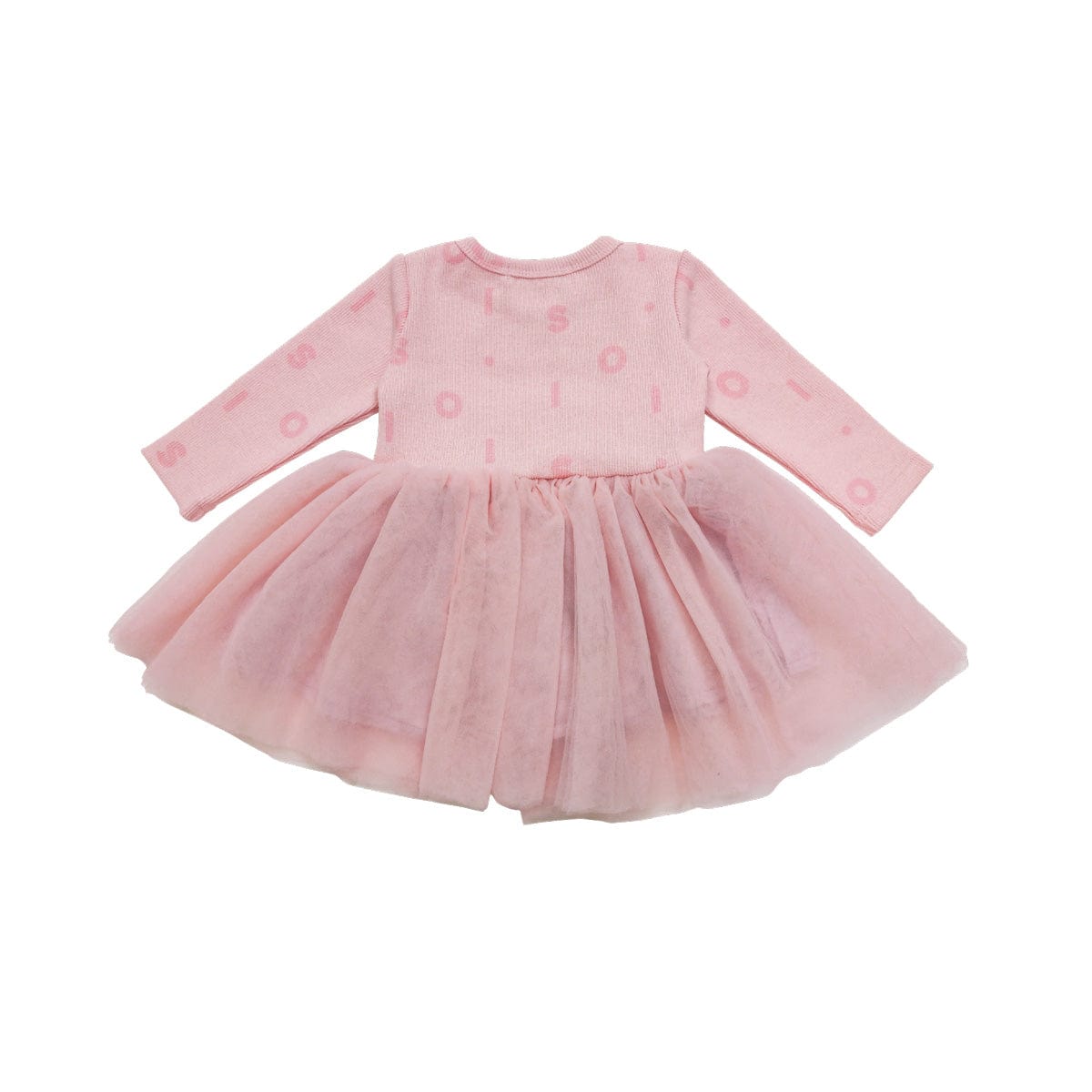 Ribbed Long Sleeve Tutu - Pink Comfy Collection 02 soll. the label