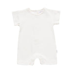 Ribbed Romper - Cream Ribbed Range Soll the Label