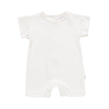 Ribbed Romper - Cream Ribbed Range Soll the Label