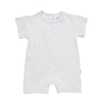 Ribbed Romper - Marle Grey Ribbed Range Soll the Label