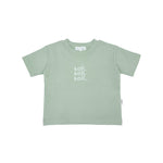 Soll Kids Logo Tee - Sage spring soll. the label
