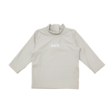 Soll Long Sleeve Swim Vest - Oat swimwear soll. the label