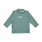 Soll Long Sleeve Swim Vest - Sage swimwear soll. the label