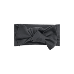 Soll Pattern Bow Headband - Charcoal Comfy Collection 01 soll. the label