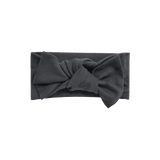 Soll Pattern Bow Headband - Charcoal Comfy Collection 01 soll. the label