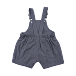 Soll Pattern Short Overall - Charcoal summer 02 collection soll. the label