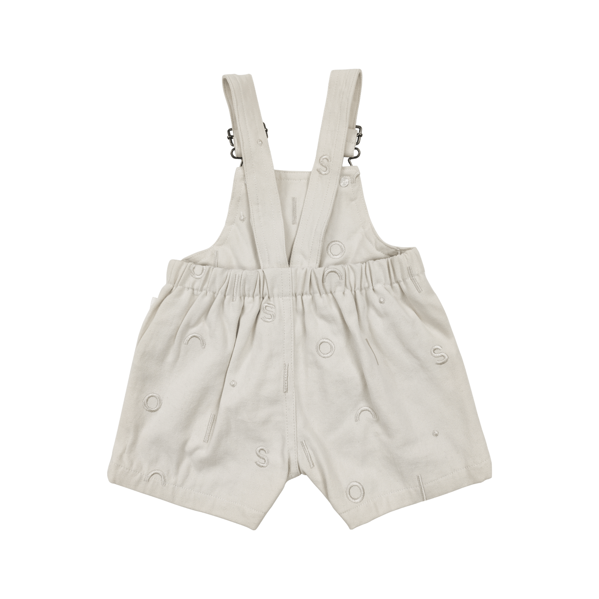 Soll Pattern Short Overall - Oat summer 02 collection soll. the label