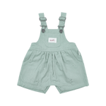 Soll Pattern Short Overall - Sage summer 02 collection soll. the label