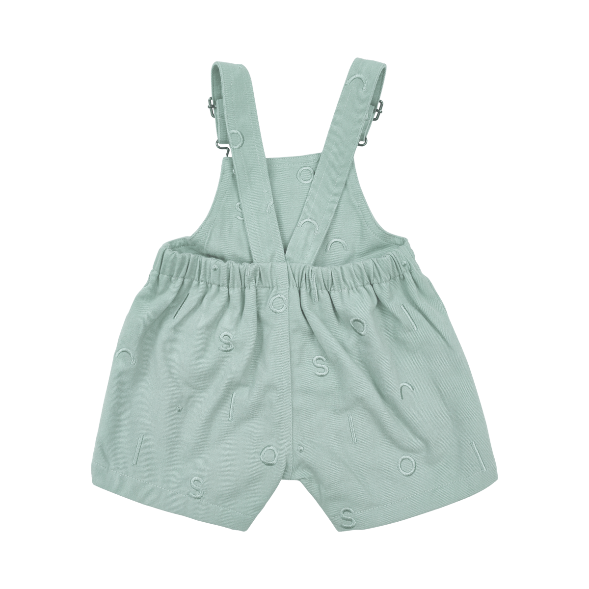 Soll Pattern Short Overall - Sage summer 02 collection soll. the label