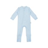 Soll Pattern Zip Bodysuit - Blue Comfy Collection 01 soll. the label