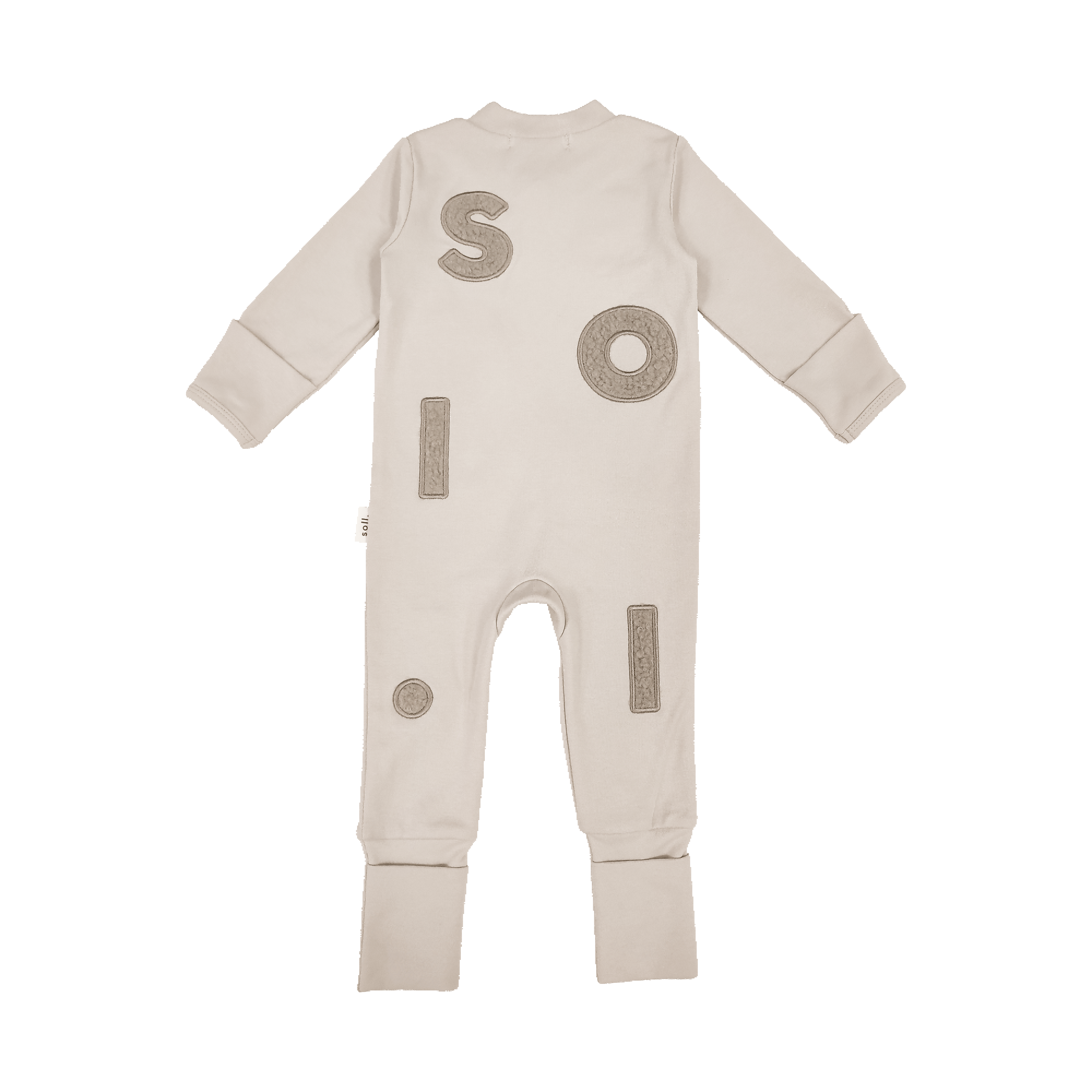 Soll Wooley Zip Bodysuit - Beige Comfy Collection 01 soll. the label