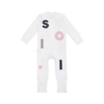 Soll Wooley Zip Bodysuit - Multi Pink Comfy Collection 01 soll. the label