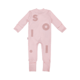 Soll Wooley Zip Bodysuit - Pink Comfy Collection 01 soll. the label