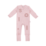 Soll Wooley Zip Bodysuit - Pink Comfy Collection 01 soll. the label