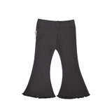 Stretch Cotton Flares - Charcoal Comfy Collection 02 soll. the label
