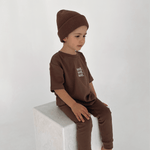 Stretch Cotton Leggings - Mocha winter 23 soll. the label