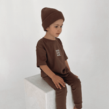 Stretch Cotton Leggings - Mocha winter 23 soll. the label