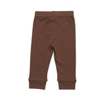 Stretch Cotton Leggings - Mocha winter 23 soll. the label