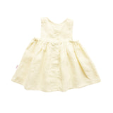 Linen Singlet Dress - Lemon