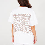 Summer Club Shorts Adult - White/Oat