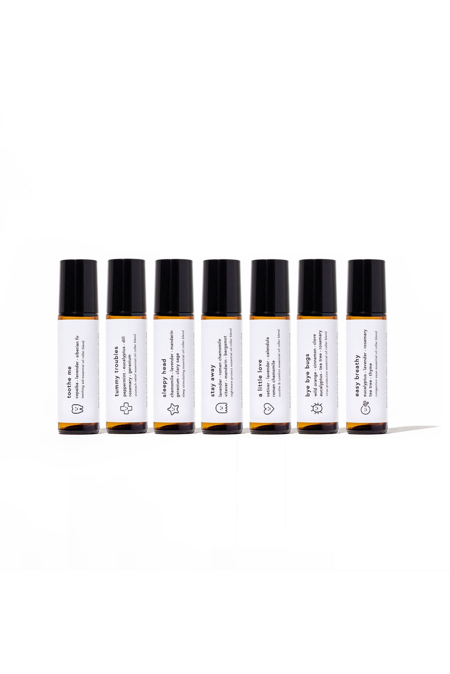 Cleanse & Co. Mumma & Kids Blends. Kid Essential Oil Blend Collection Rollers.