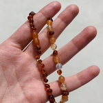 Cleanse & Co. Kids. Cognac Quartz and Yellow Aventurine Necklace For Kids. Soll. The Label.