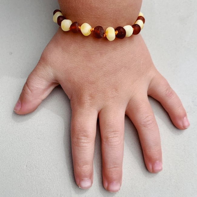 Cleanse & Co. Kids. Milk and Cognac Bracelet For Kids. Soll. The Label.