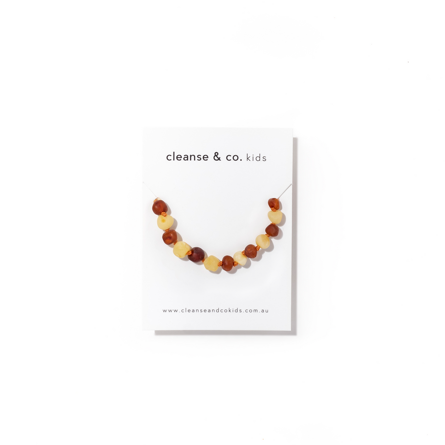 Cleanse & Co. Kids. Milk and Cognac Bracelet For Kids. Soll. The Label.