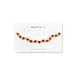Cleanse & Co. Kids. Milk and Cognac Necklace For Kids. Soll. The Label.
