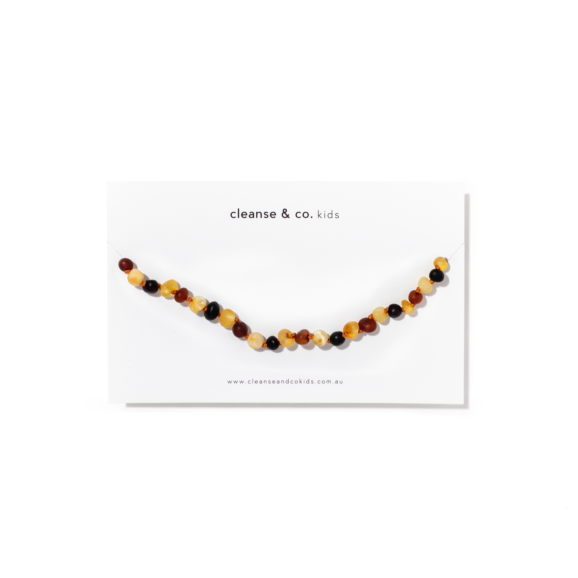 Cleanse & Co. Kids. Raw Multi 4 Necklace For Kids. Soll. The Label.