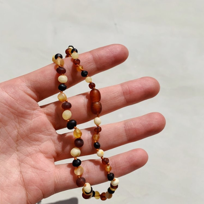 Cleanse & Co. Kids. Raw Multi 4 Necklace For Kids. Soll. The Label.