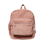 Kids Dark Blush Corduroy Backpack