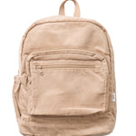 Kids Camel Corduroy Backpack