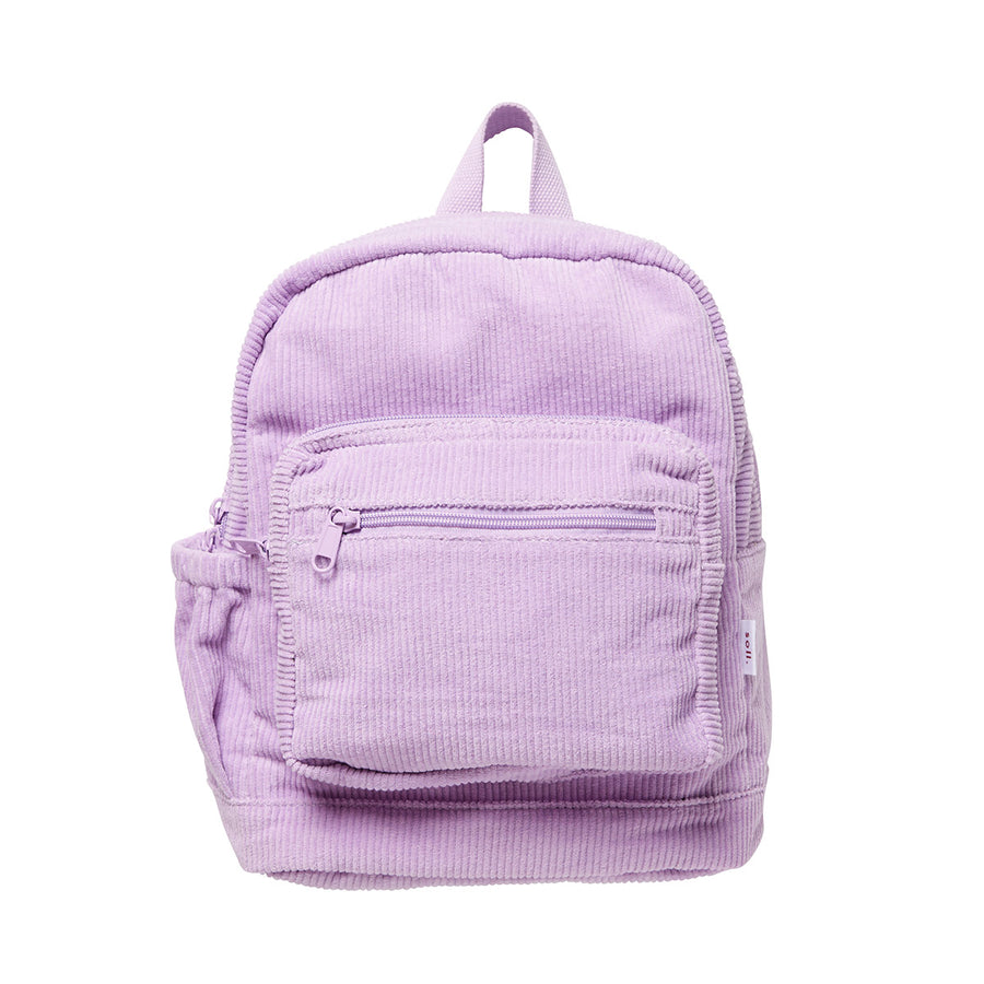 Corduroy Backpack - Lilac