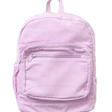 Corduroy Backpack - Lilac backpack soll. the label