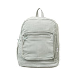 Corduroy Backpack - Seafoam backpack soll. the label