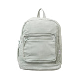Corduroy Backpack - Seafoam backpack soll. the label
