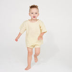 Linen Relaxed Shorts - Lemon summer23 soll. the label