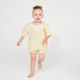 Linen Relaxed Shorts - Lemon summer23 soll. the label