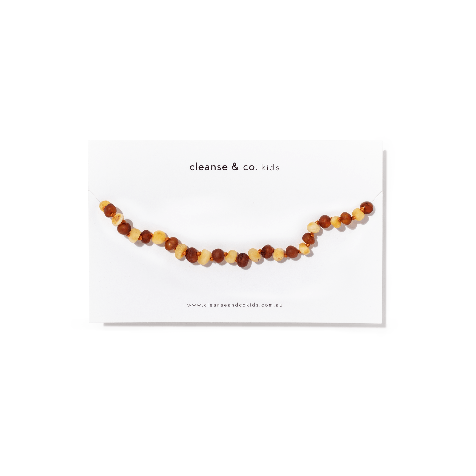 Milk & Cognac Necklace healing jewellery cleanse & co. kids