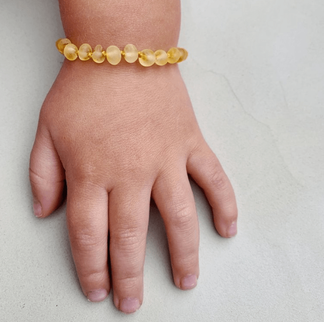 Unpolished Lemon Bracelet healing jewellery cleanse & co. kids